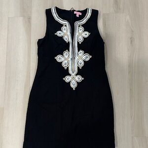 Lilly Pulitzer Mila Shift in Black